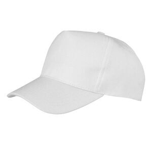 Result Childrens/Kids Core Baseball Cap / White